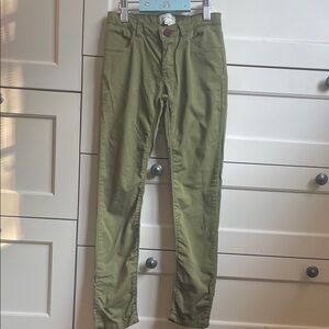 Arsene et les Pipelettes Kids Olive Green Casual Pants